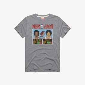 NBA Jam Trail Blazers Henderson and Sharpe
