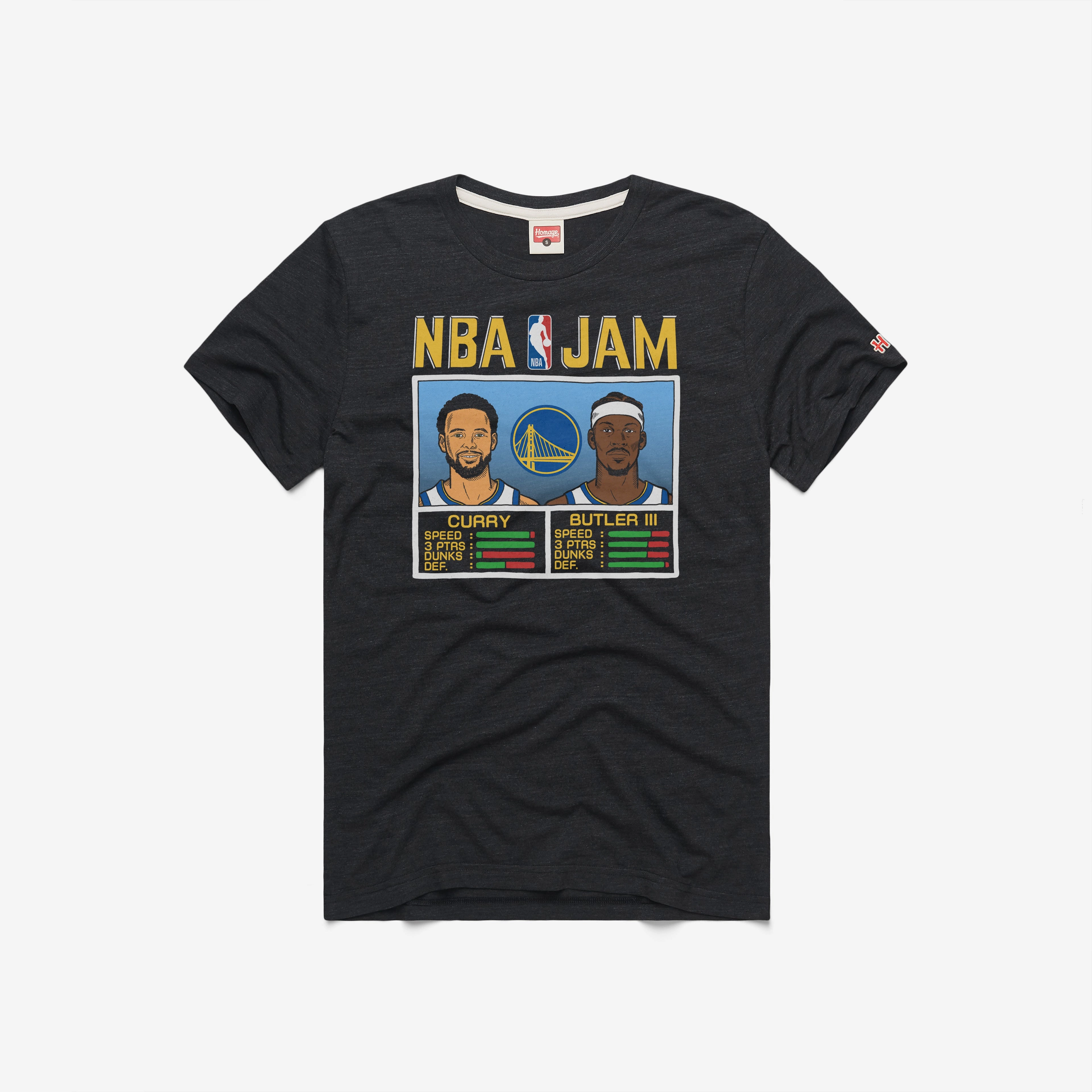 NBA Jam Warriors Curry And Butler III