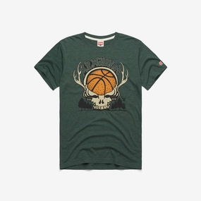NBA x Grateful Dead x Bucks Skull