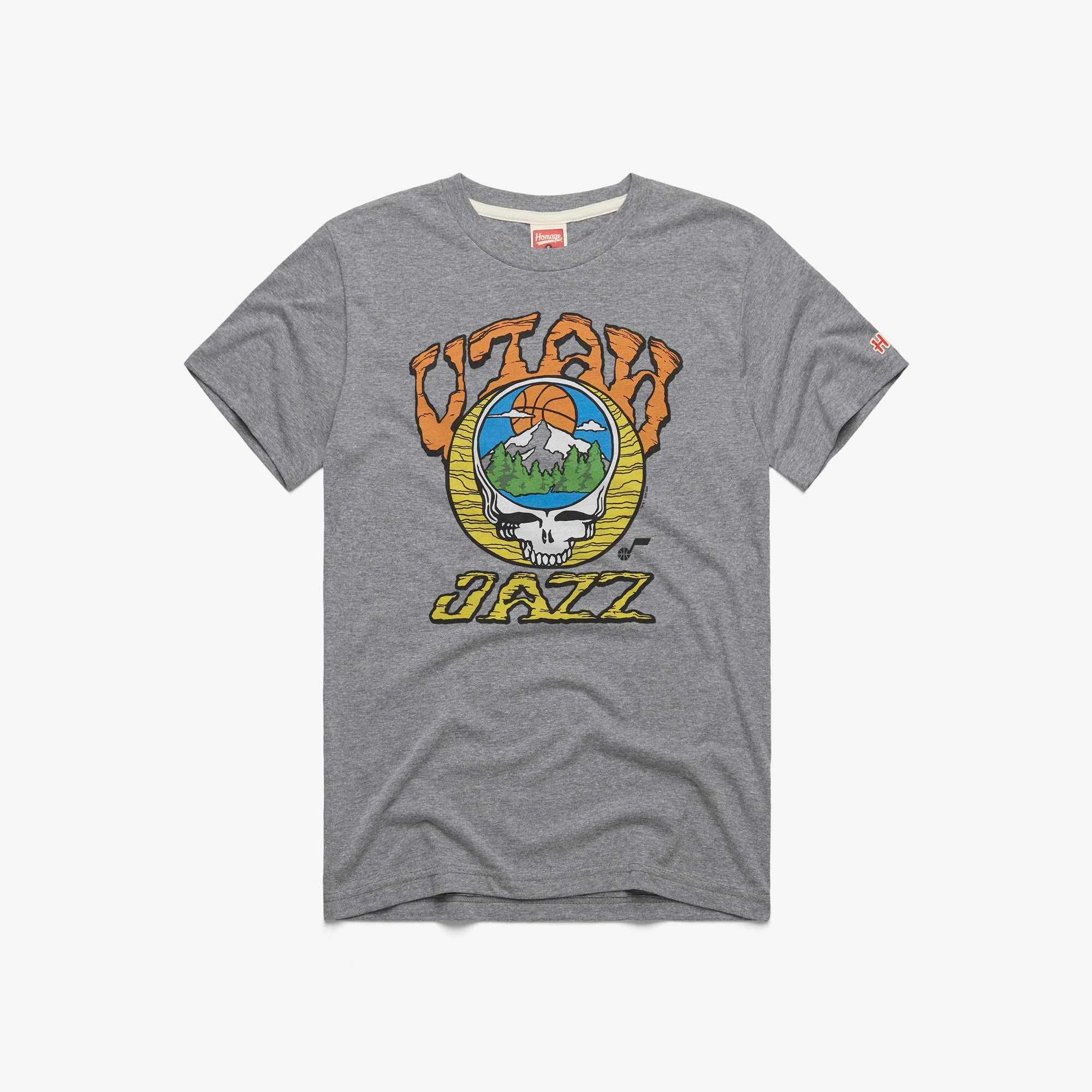NBA x Grateful Dead x Jazz Skull