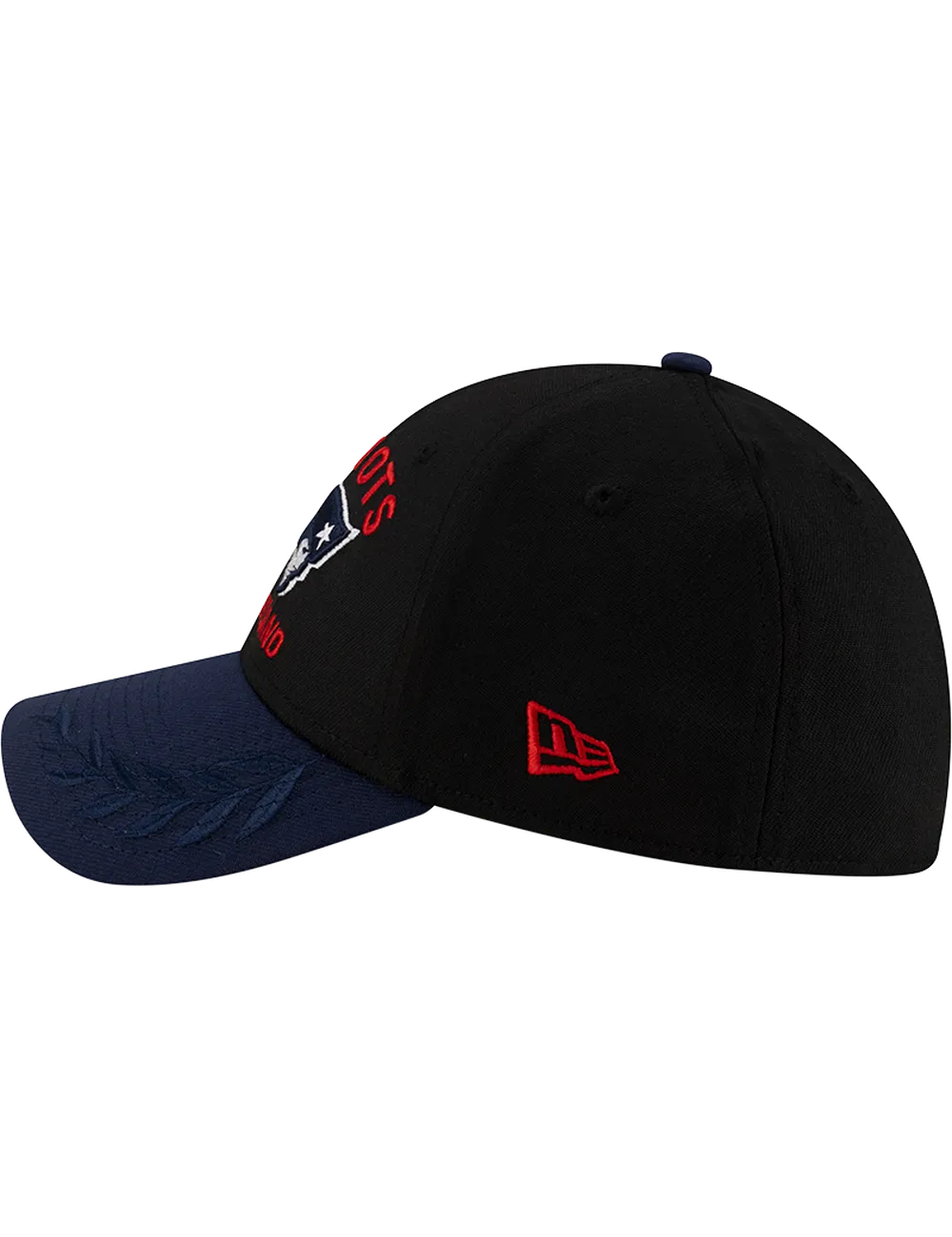 New England Patriots New Era NFL 25 Draft 39THIRTY Stretch-Fit Hat - Black