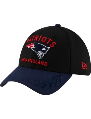 New England Patriots New Era NFL 25 Draft 39THIRTY Stretch-Fit Hat - Black