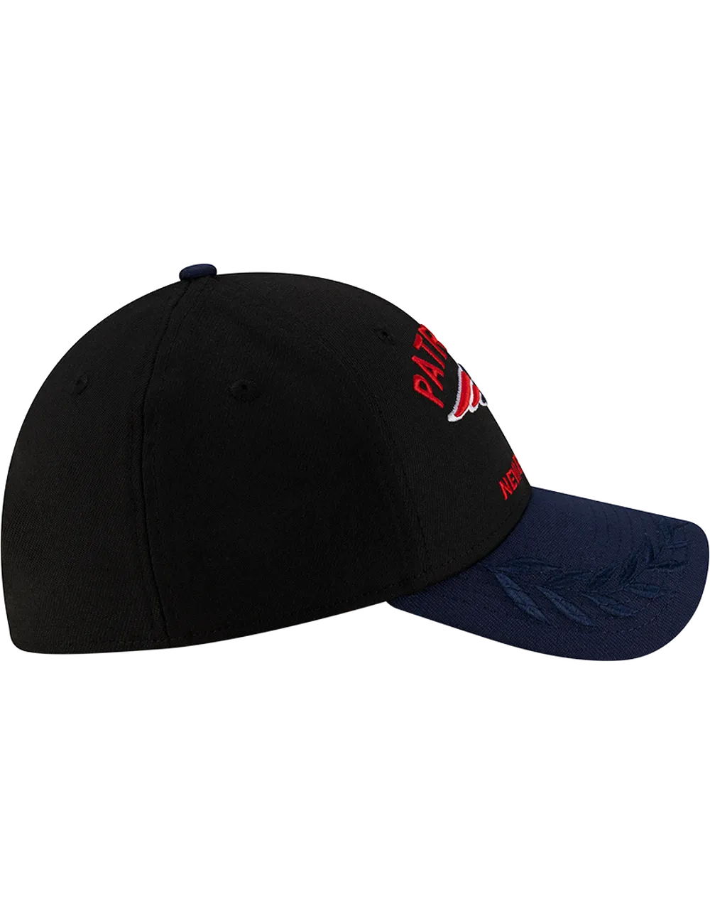 New England Patriots New Era NFL 25 Draft 39THIRTY Stretch-Fit Hat - Black