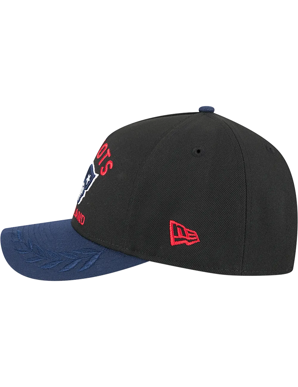 New England Patriots New Era NFL 25 Draft 9FORTY M-Crown Snapback Hat - Black