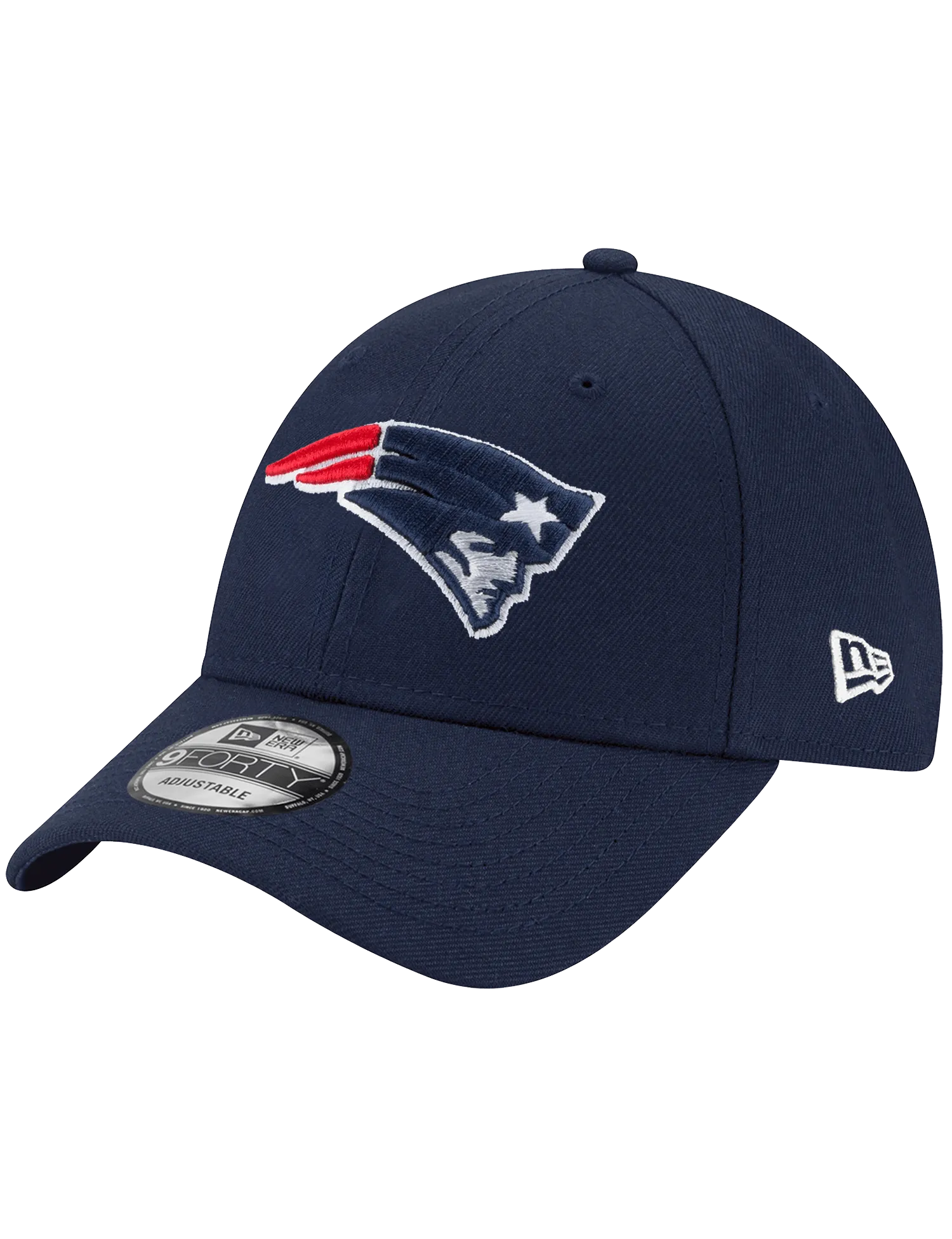 New England Patriots New Era NFL Team 9FORTY Snapback Hat - Navy