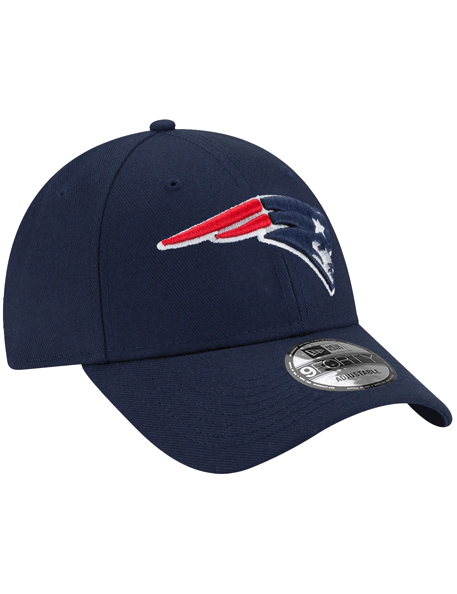 New England Patriots New Era NFL Team 9FORTY Snapback Hat - Navy