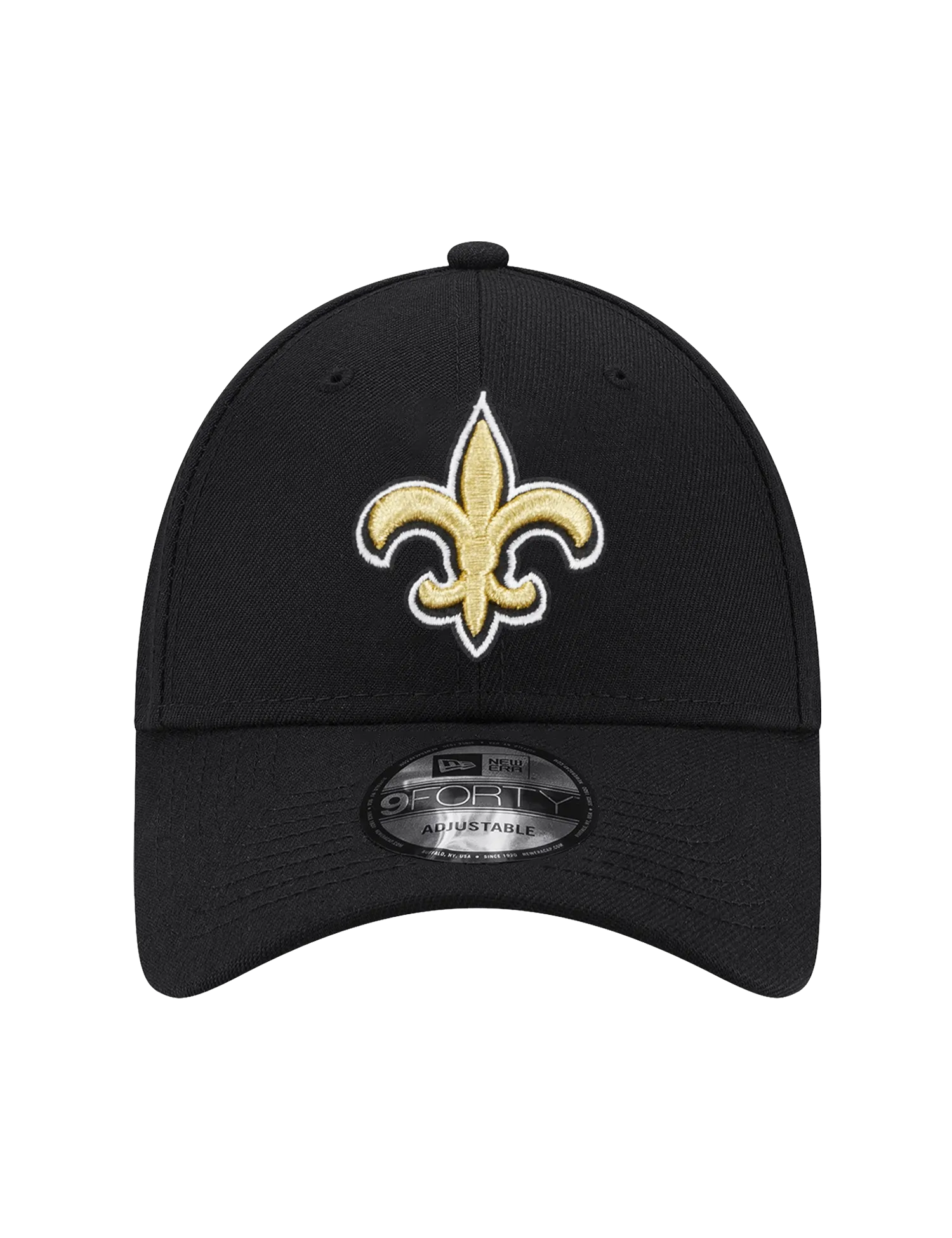 New Orleans Saints New Era NFL Team 9FORTY Snapback Hat - Black