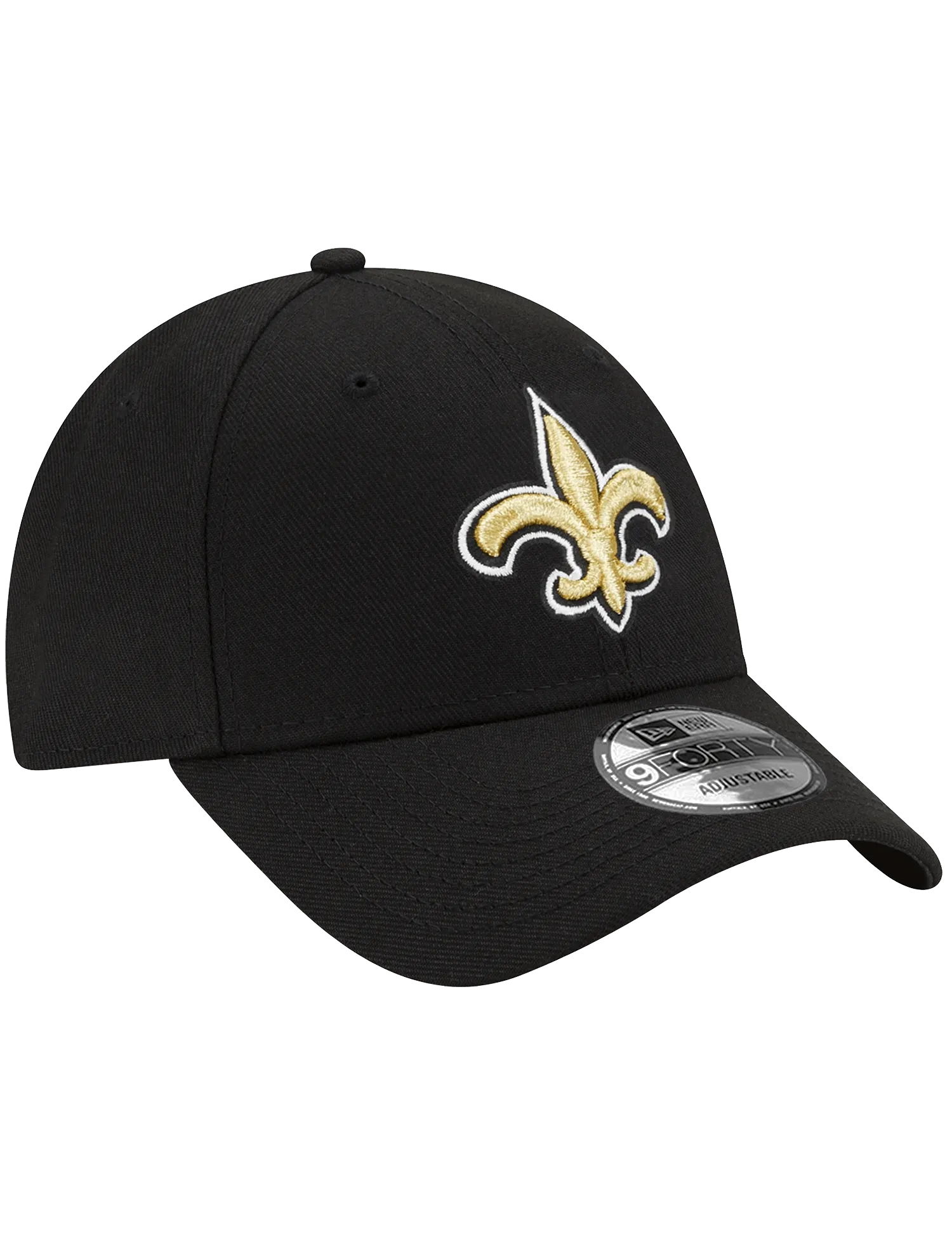 New Orleans Saints New Era NFL Team 9FORTY Snapback Hat - Black