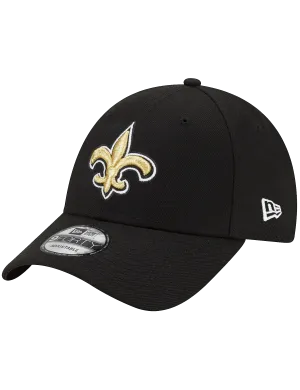 New Orleans Saints New Era NFL Team 9FORTY Snapback Hat - Black