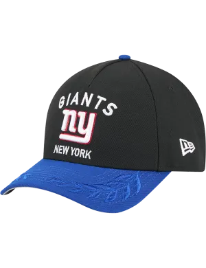 New York Giants New Era NFL 25 Draft 9FORTY M-Crown Snapback Hat - Black