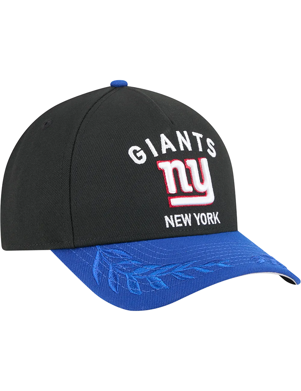 New York Giants New Era NFL 25 Draft 9FORTY M-Crown Snapback Hat - Black