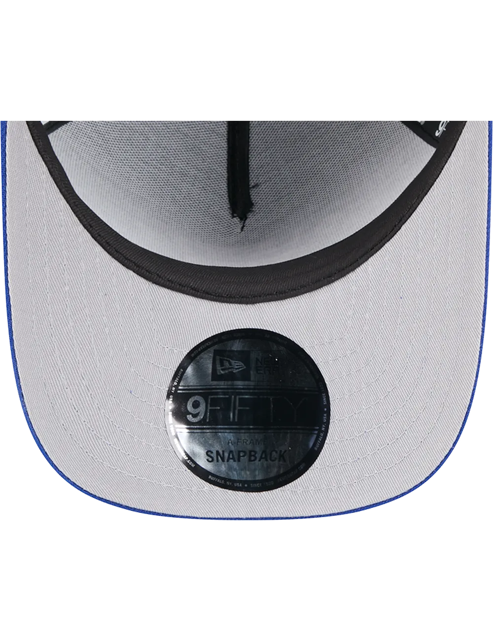 New York Giants New Era NFL 25 Draft Pre-Curved 9FIFTY A-Frame Snapback Hat - Black
