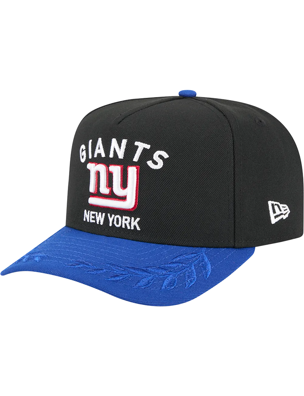New York Giants New Era NFL 25 Draft Pre-Curved 9FIFTY A-Frame Snapback Hat - Black