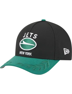 New York Jets New Era NFL 25 Draft 9FORTY M-Crown Snapback Hat - Black