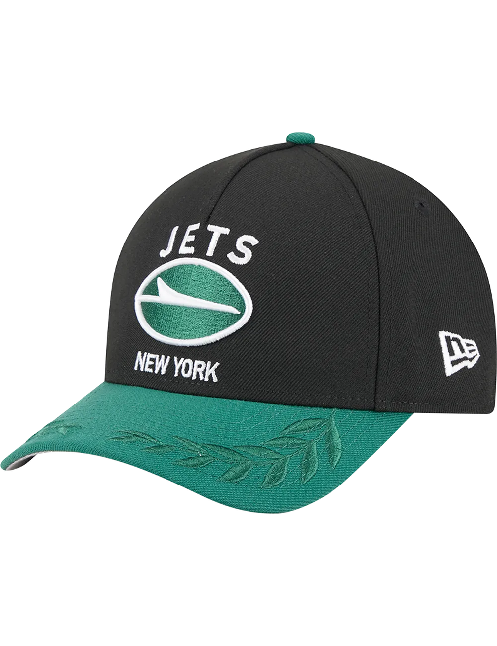 New York Jets New Era NFL 25 Draft 9FORTY M-Crown Snapback Hat - Black