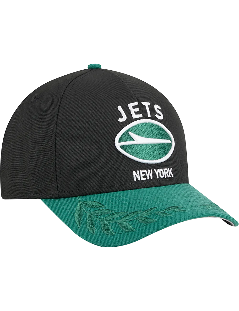 New York Jets New Era NFL 25 Draft 9FORTY M-Crown Snapback Hat - Black