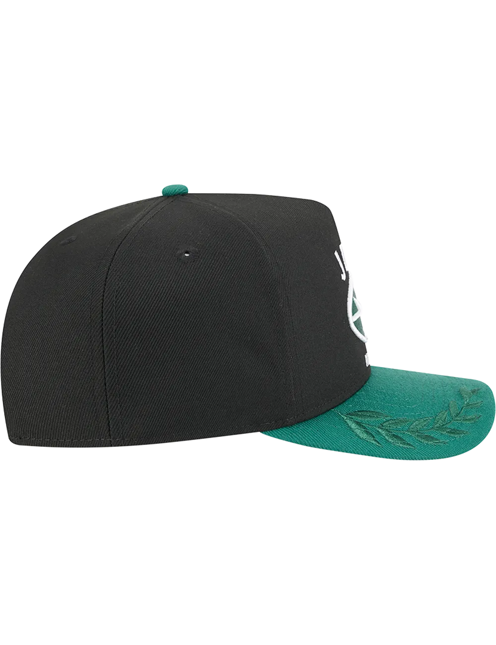 New York Jets New Era NFL 25 Draft Pre-Curved 9FIFTY A-Frame Snapback Hat - Black