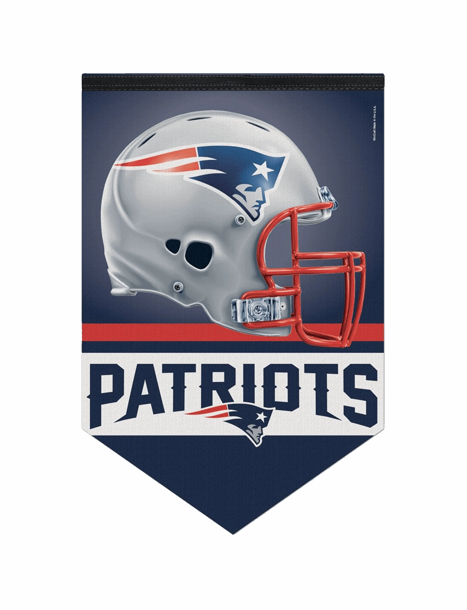 New England Patriots Wincraft NFL 17" x 26" Premium Felt Banner