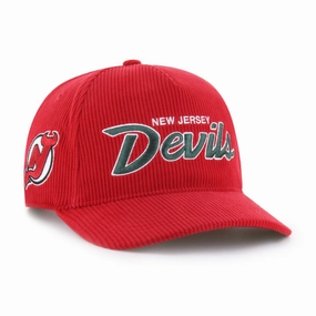 NEW JERSEY DEVILS VINTAGE CROSSTOWN CORD ARCH '47 HITCH