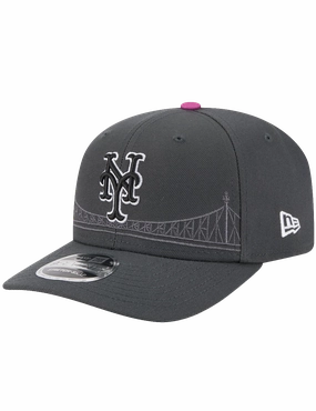 New York Mets New Era MLB City Connect 9SEVENTY Stretch Snapback Hat - Graphite