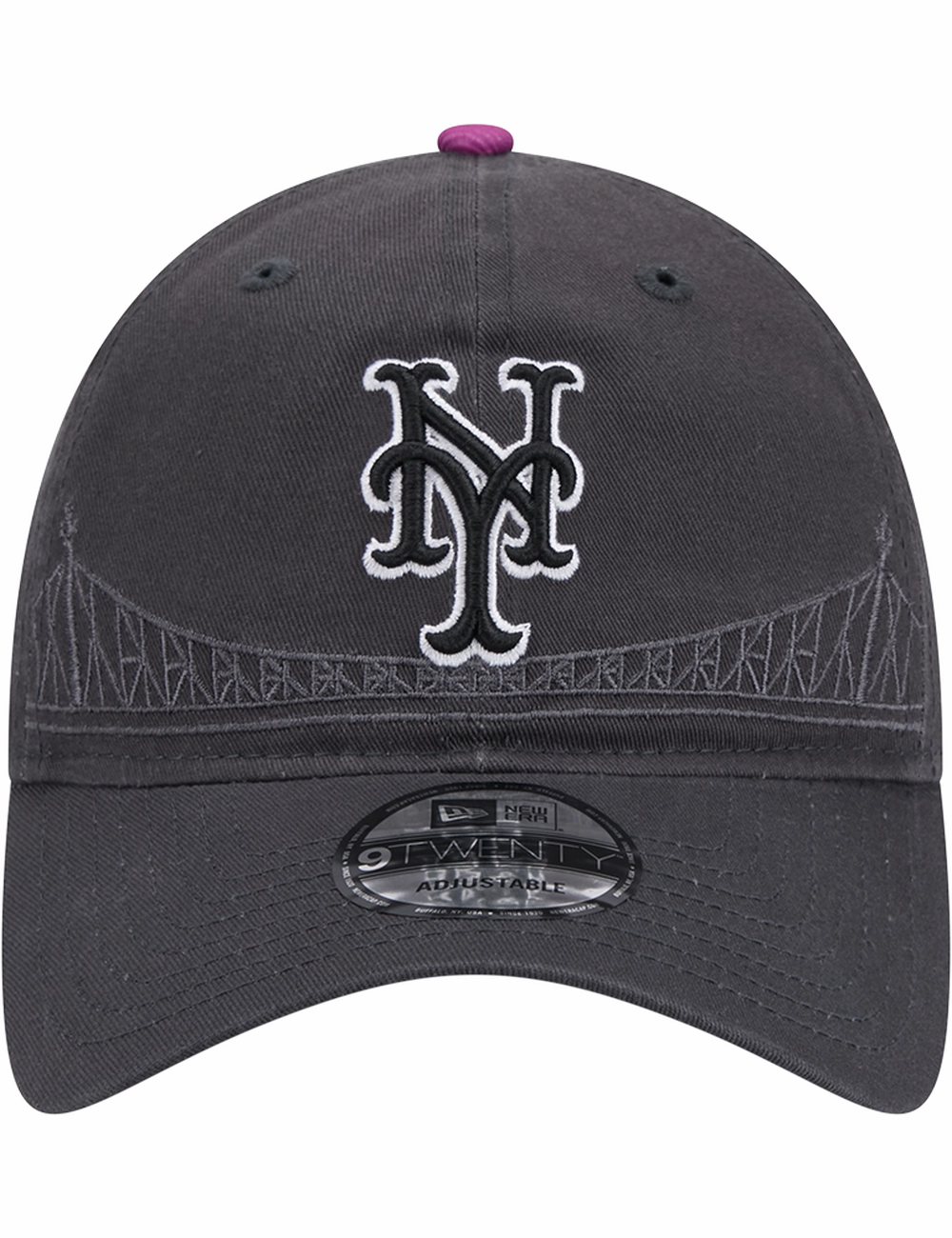 New York Mets New Era MLB City Connect 9TWENTY Strapback Hat - Graphite