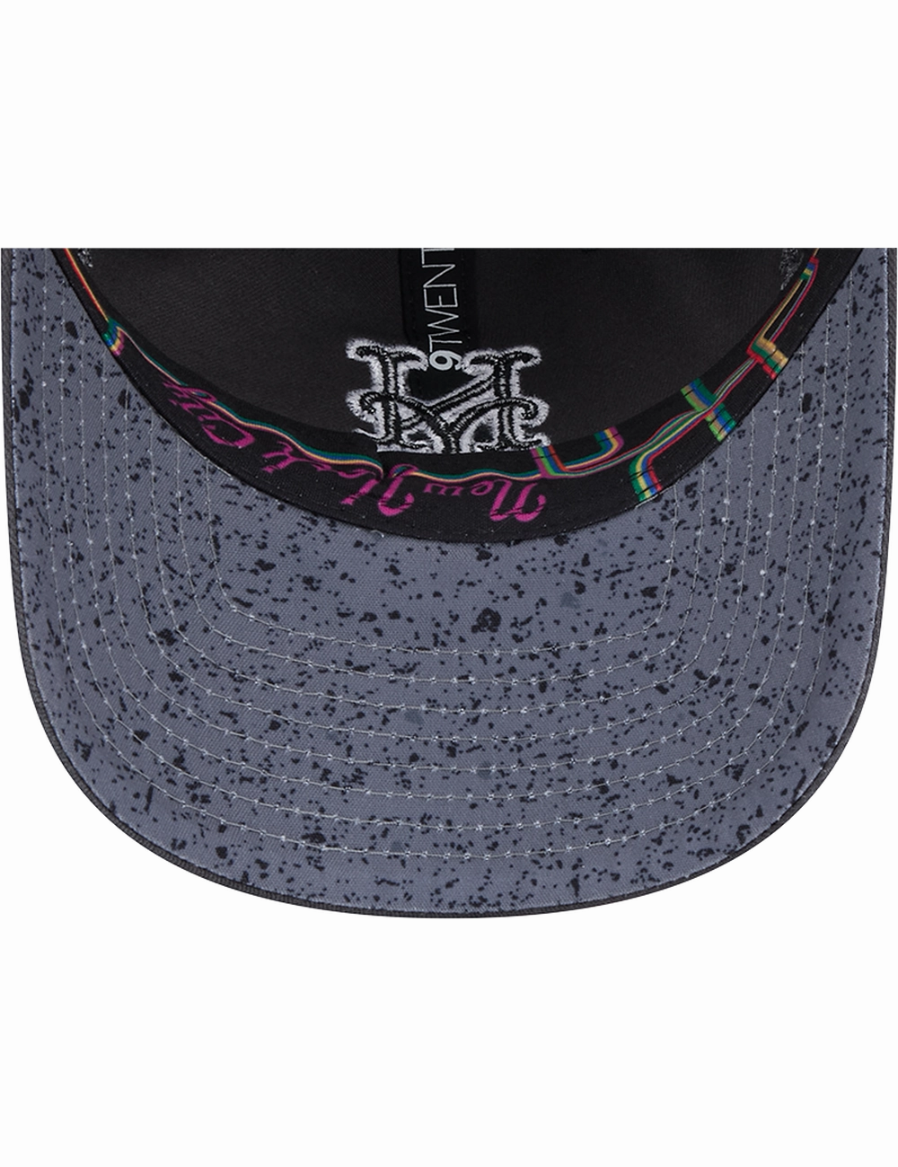New York Mets New Era MLB City Connect 9TWENTY Strapback Hat - Graphite