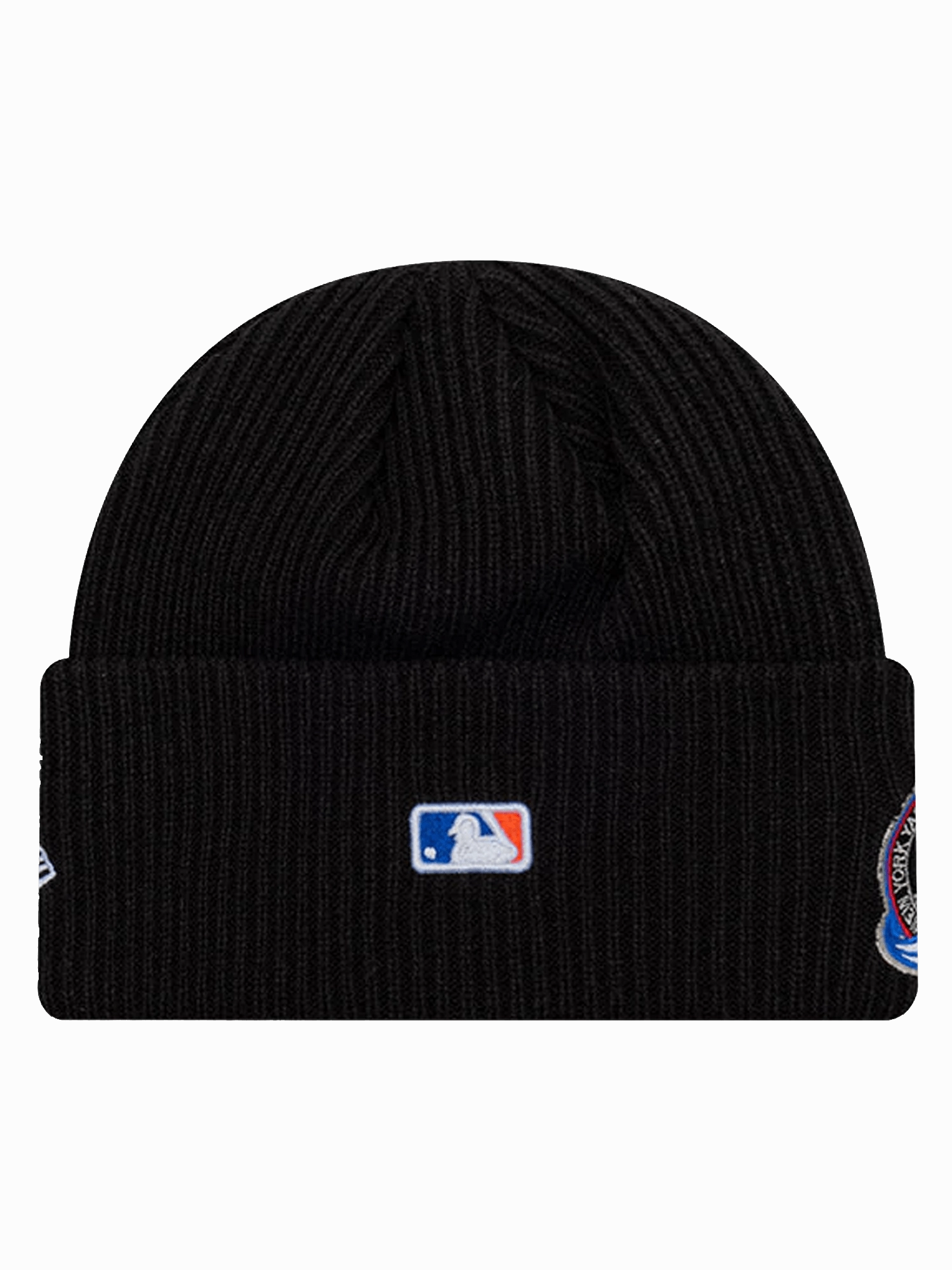 New York Mets New Era MLB Subway Series Knit Beanie - Black