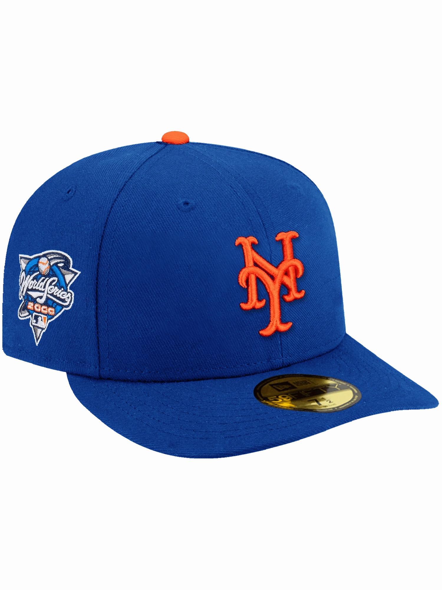 New York Mets New Era MLB Subway Series Pre-Curved 59FIFTY Fitted Hat - Blue