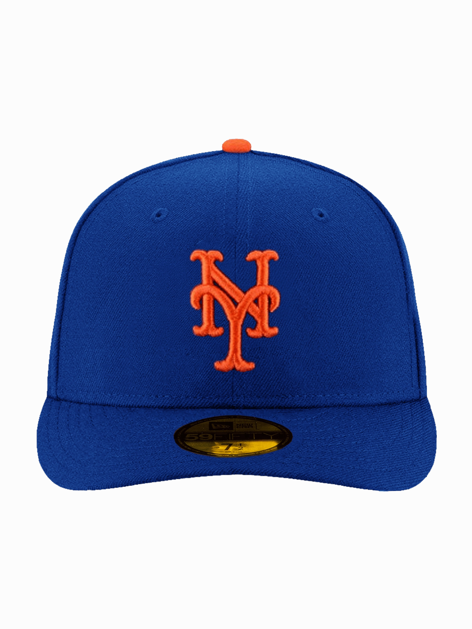 New York Mets New Era MLB Subway Series Pre-Curved 59FIFTY Fitted Hat - Blue