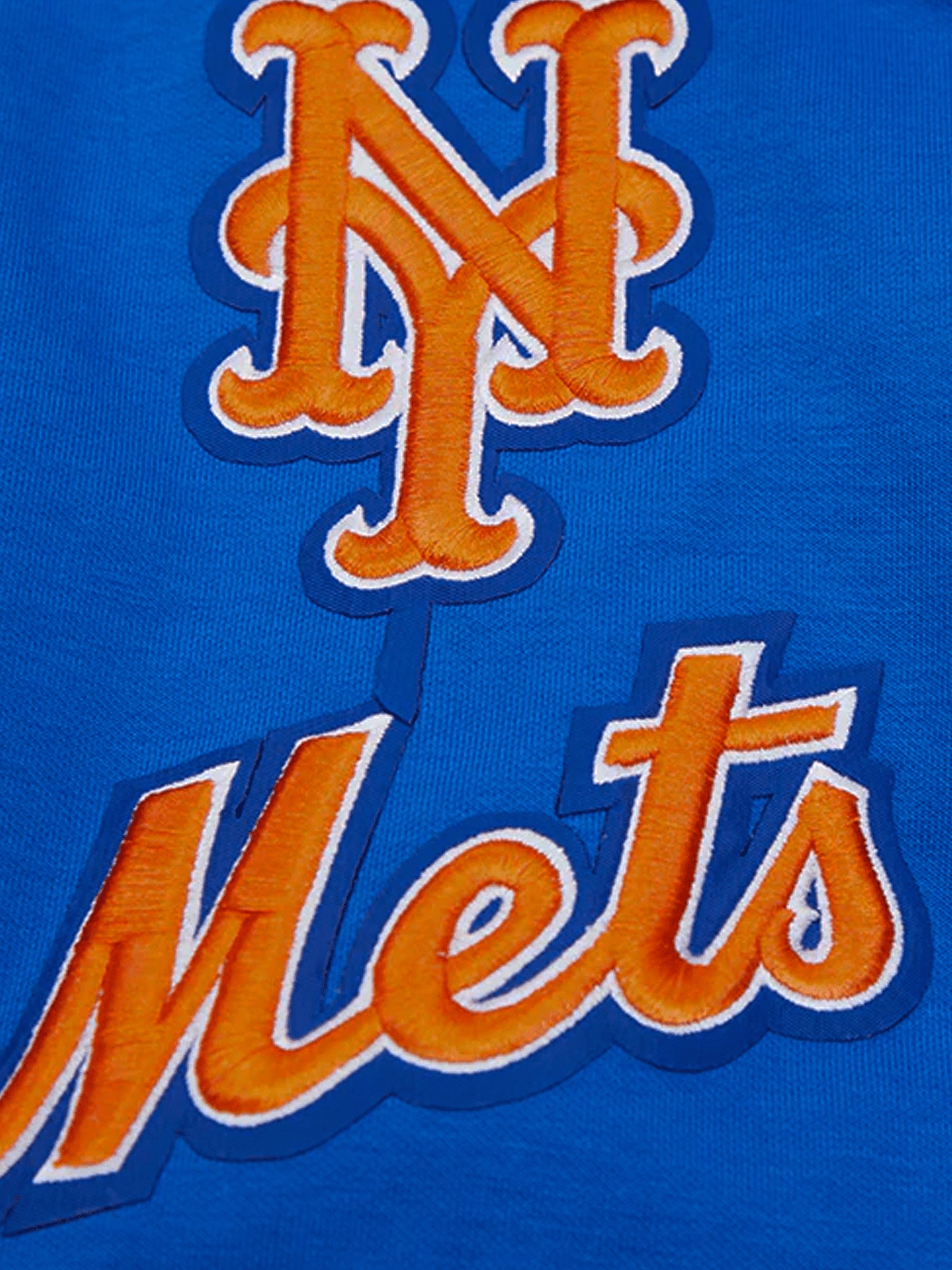 New York Mets Pro Standard MLB Team Chenille Hoodie Jumper  - Blue