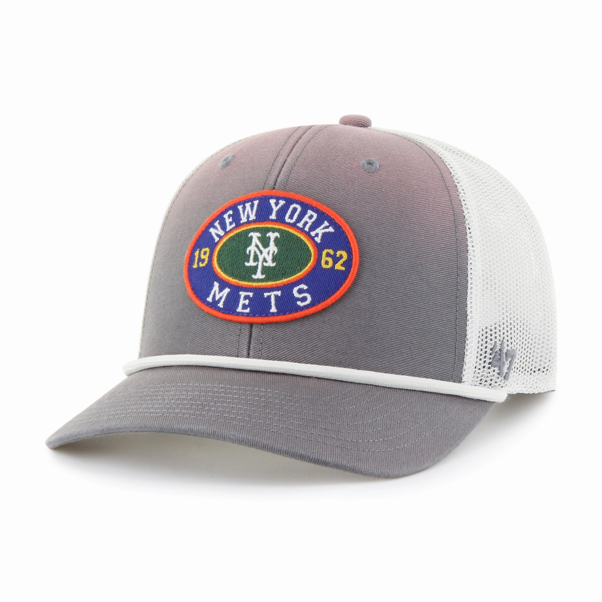 NEW YORK METS TIDE SWEEP ROPE '47 TRUCKER