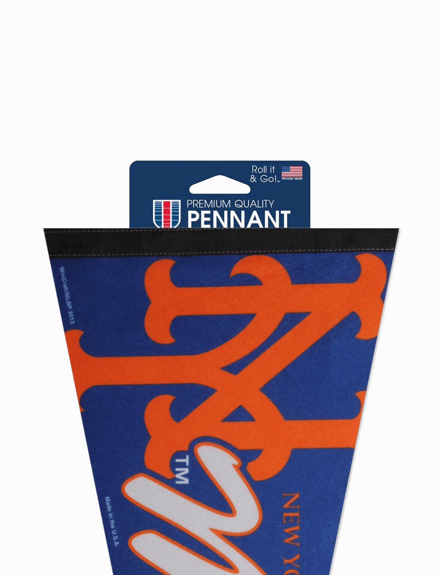 New York Mets Wincraft MLB 12 x 30" Premium Felt Pennant
