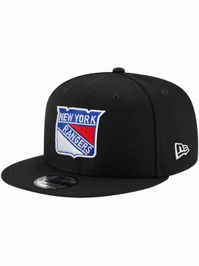 New York Rangers New Era NHL Team 9FIFTY Snapback Hat - Black