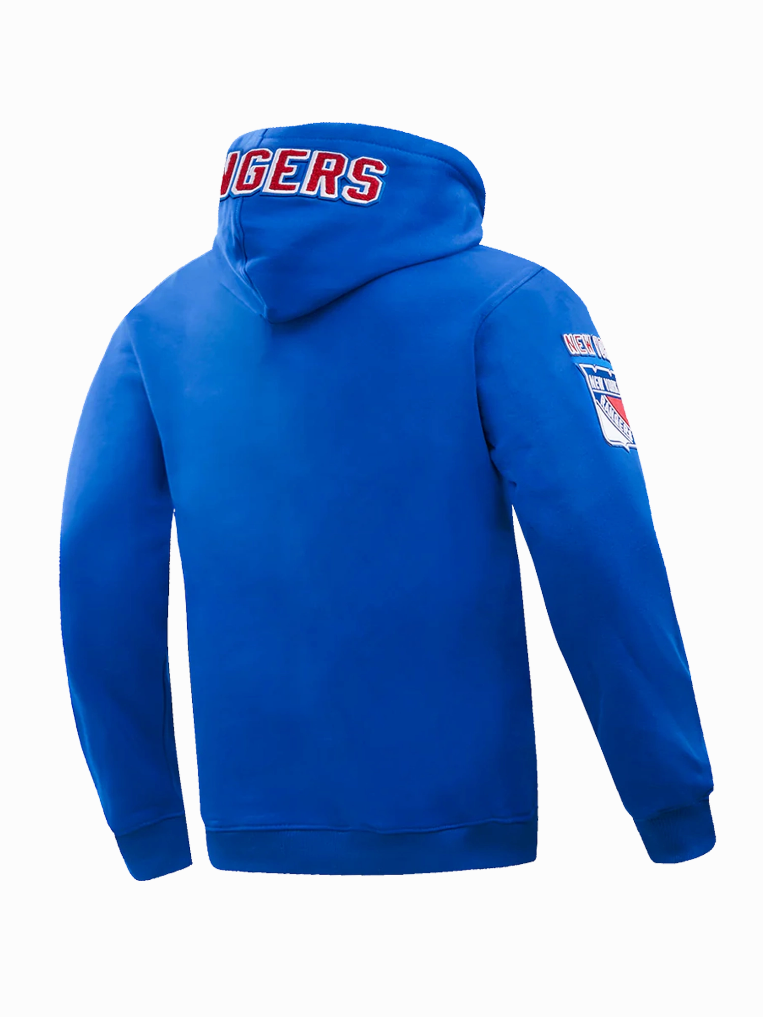 New York Rangers Pro Standard NHL Team Chenille Hoodie Jumper - Blue