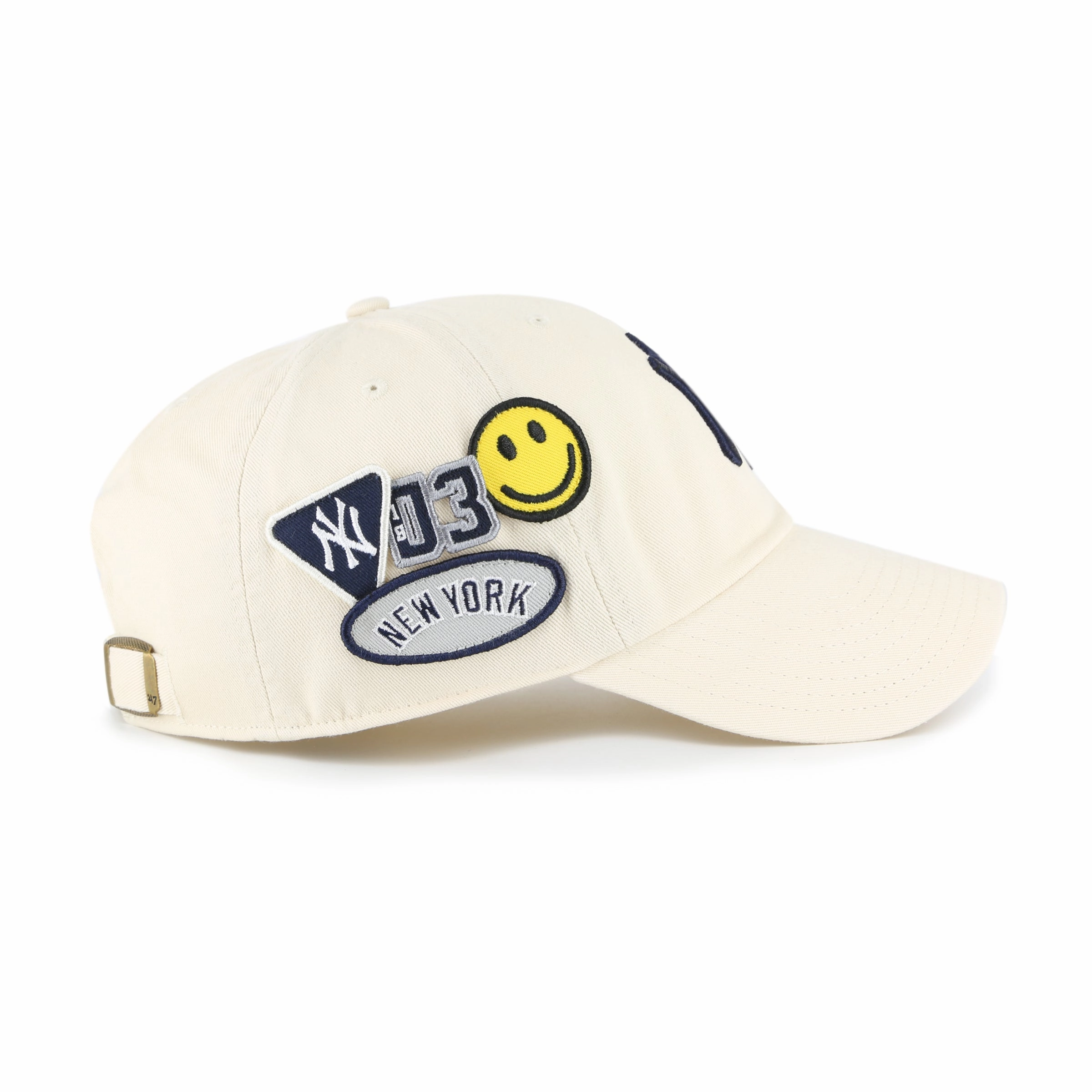 NEW YORK YANKEES BADGES '47 CLEAN UP
