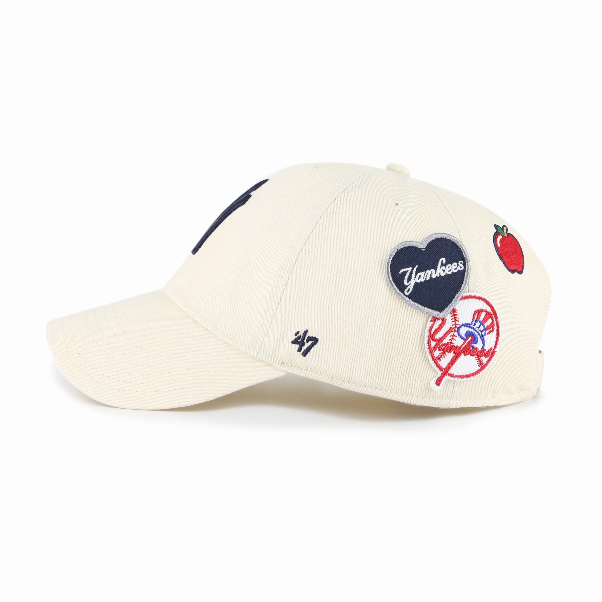 NEW YORK YANKEES BADGES '47 CLEAN UP