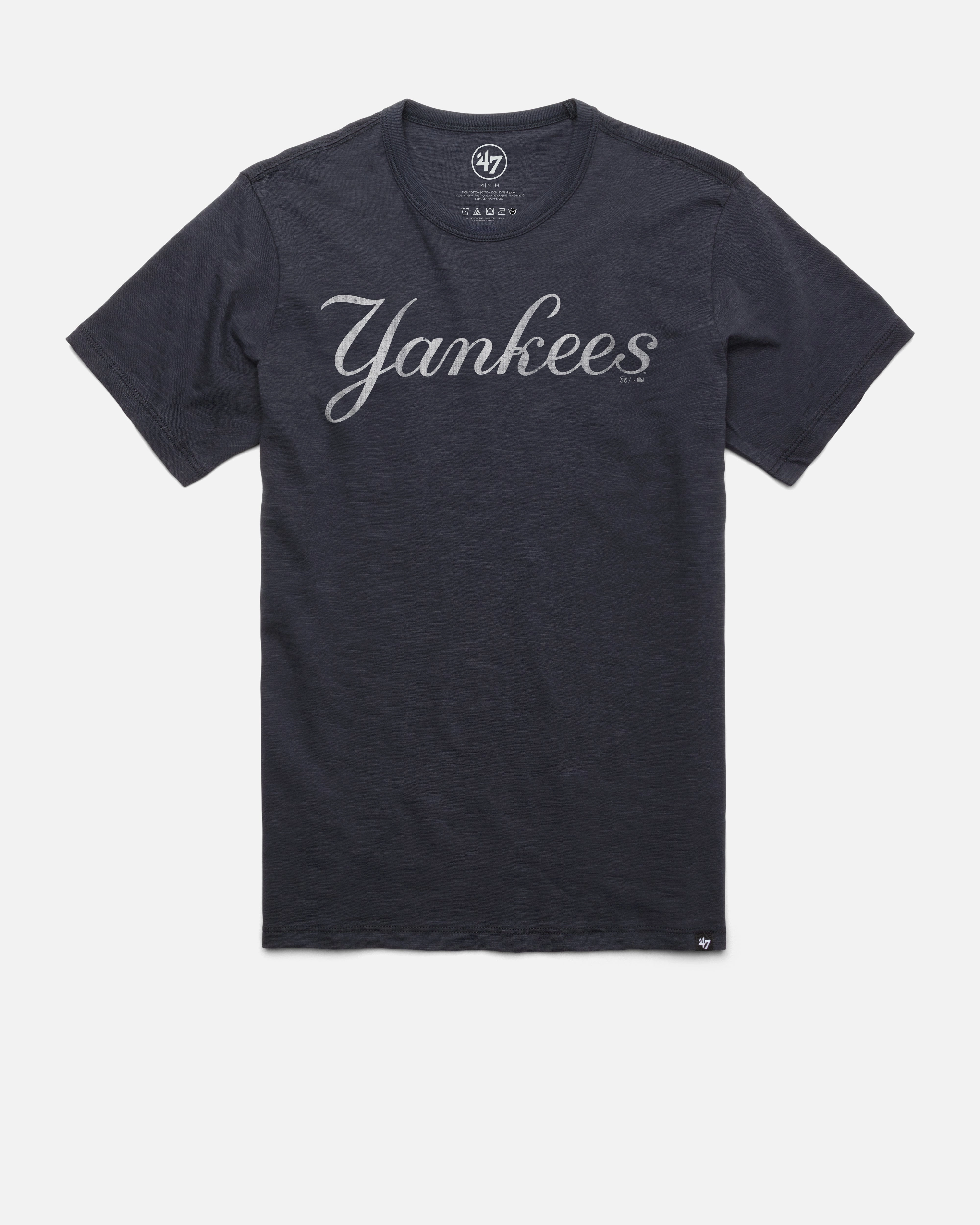 NEW YORK YANKEES GRIT WORDMARK '47 SCRUM TEE