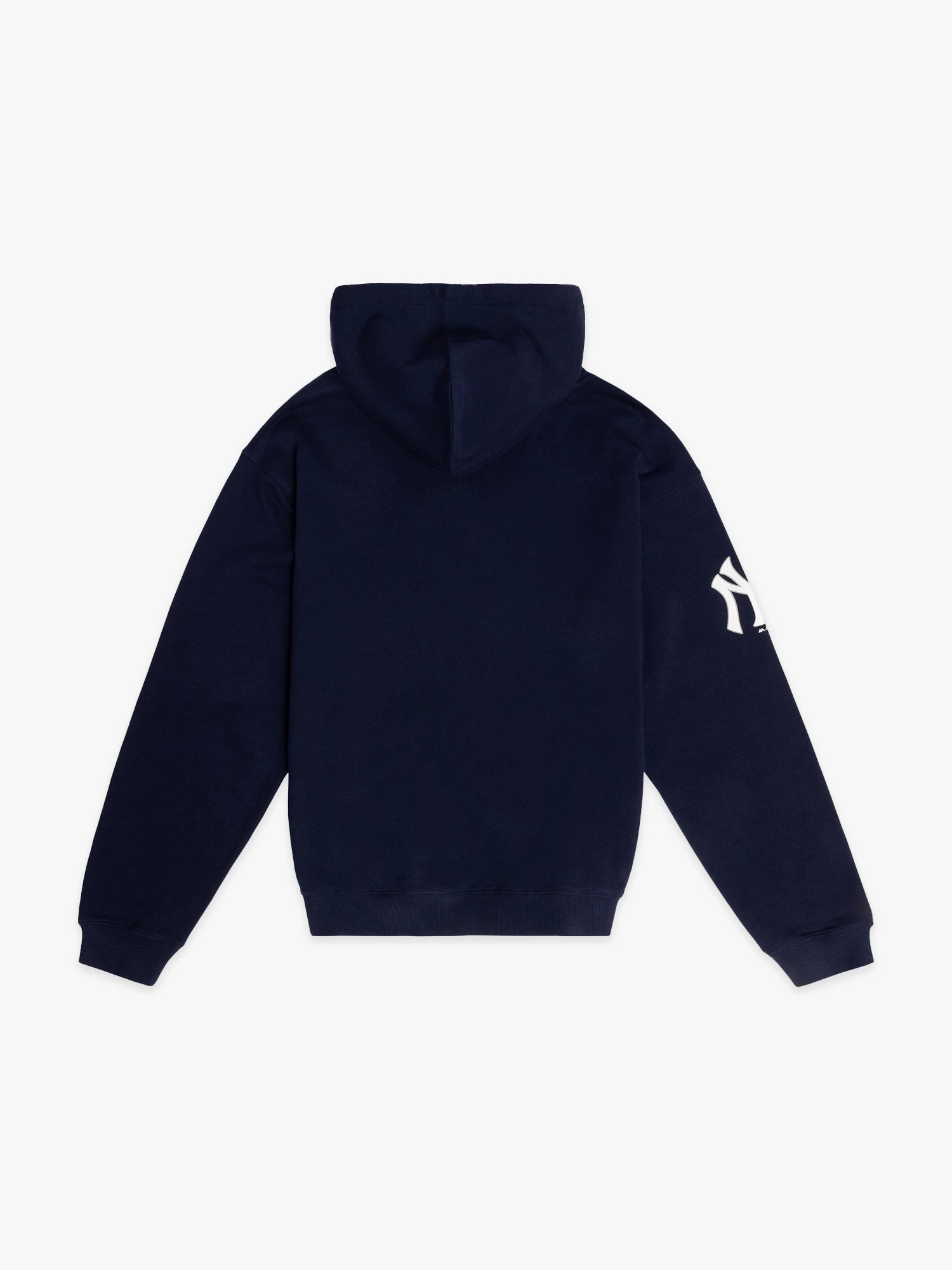 New York Yankees Majestic MLB Script Vintage Hoodie Jumper - Navy
