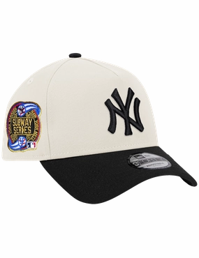 New York Yankees New Era MLB 00 World Series 9FORTY A-Frame Snapback Hat - Chrome