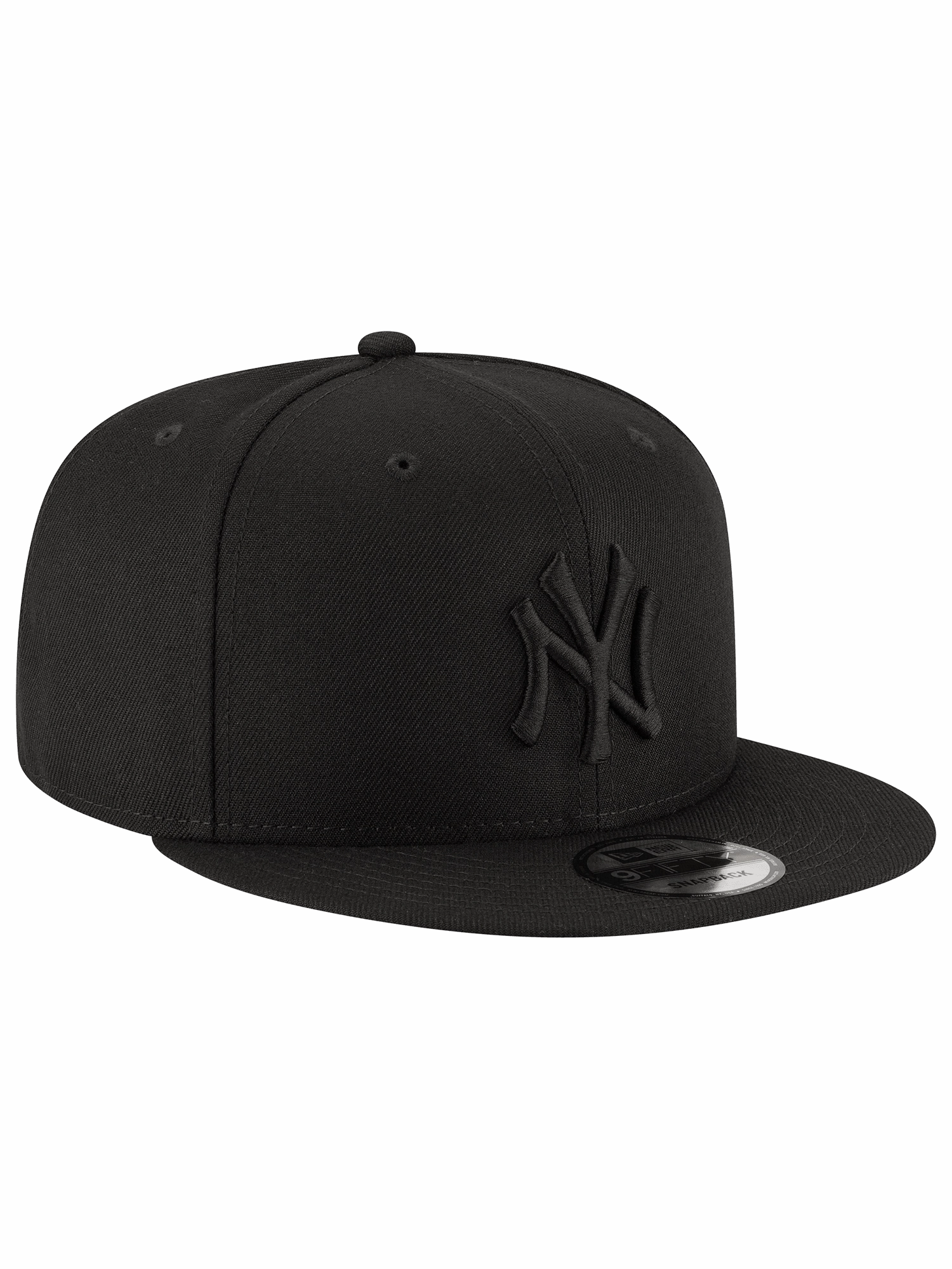 New York Yankees New Era MLB Black On Black 9FIFTY Snapback Hat