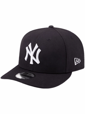 New York Yankees New Era MLB Team 9FIFTY Pre-Curved Snapback Hat - Navy