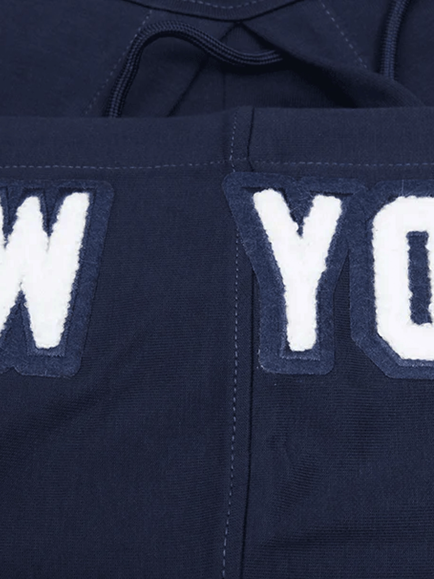 New York Yankees Pro Standard MLB Team Chenille Hoodie Jumper  - Navy