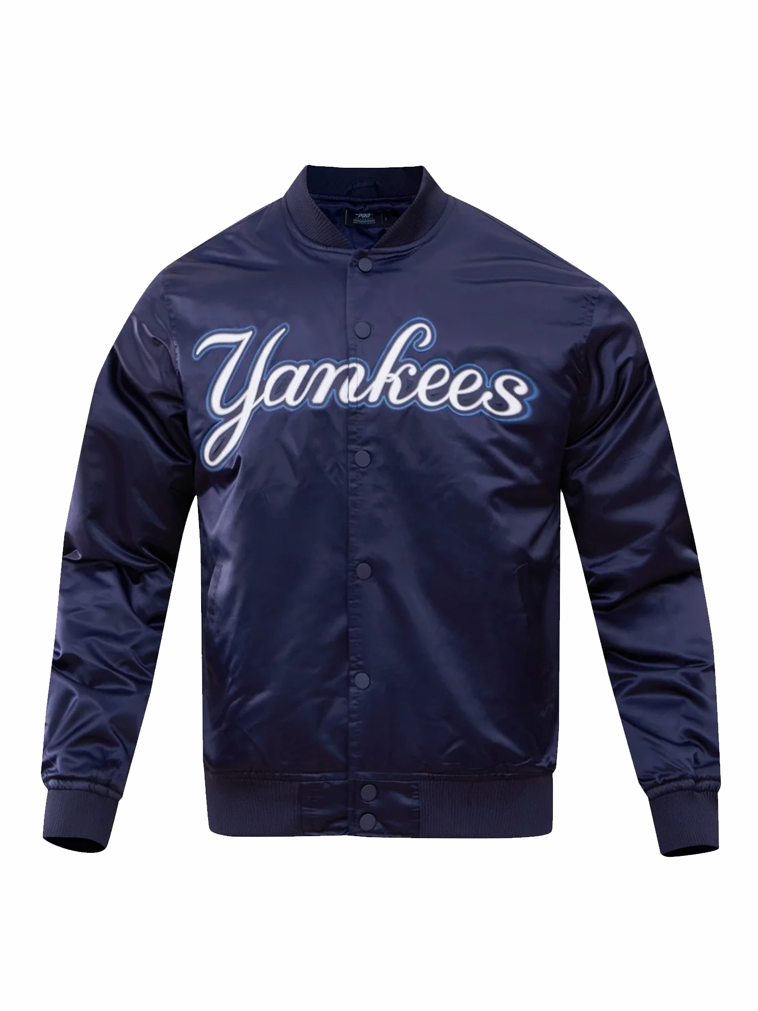 New York Yankees Pro Standard MLB Team Classic Satin Button Jacket - Navy