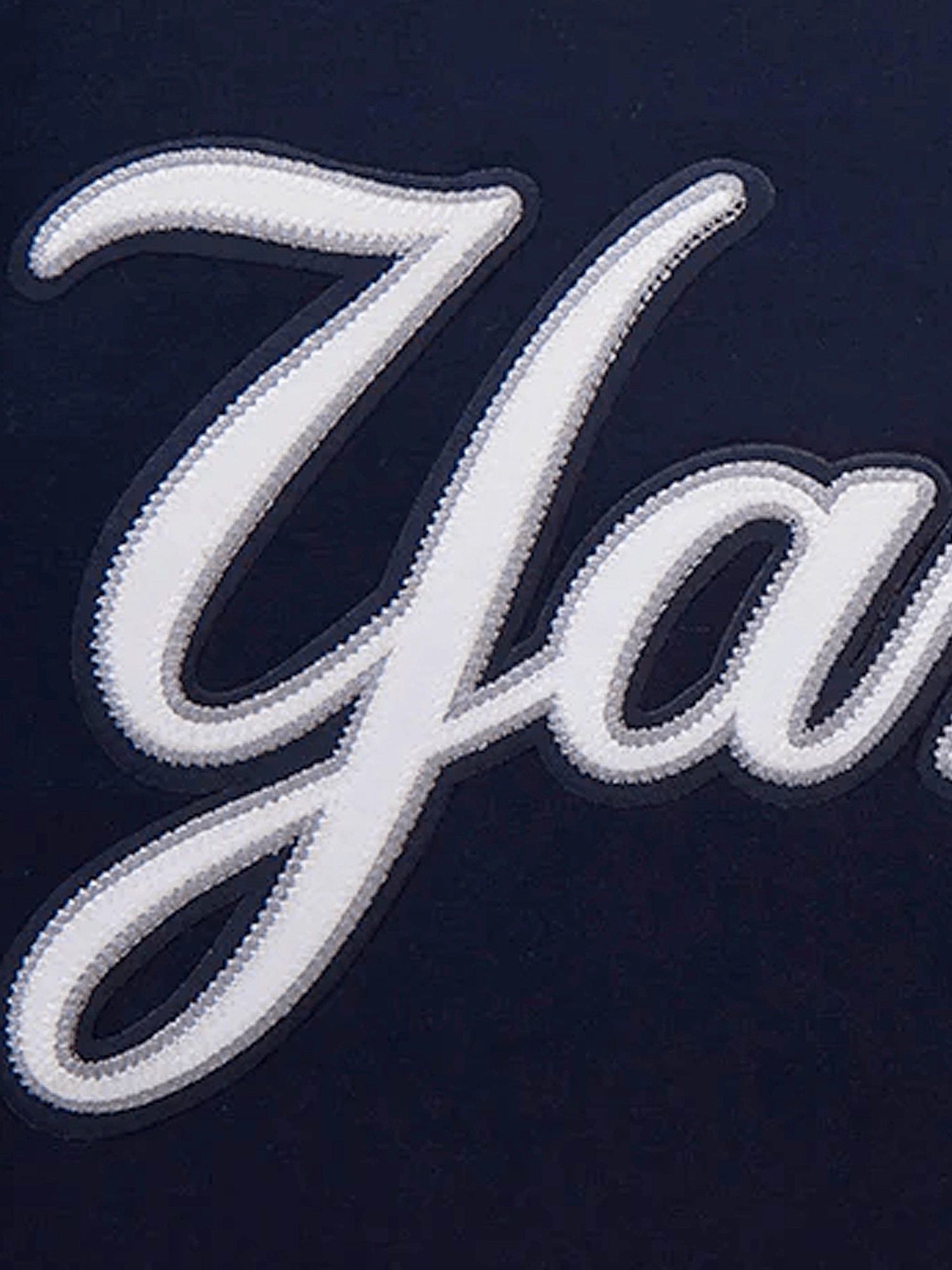 New York Yankees Pro Standard MLB Team Tackle Twill Flex T-Shirt - Navy