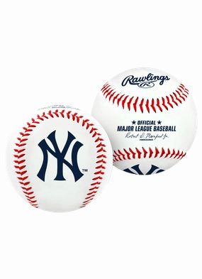 New York Yankees Rawlings MLB Team Baseball Ball