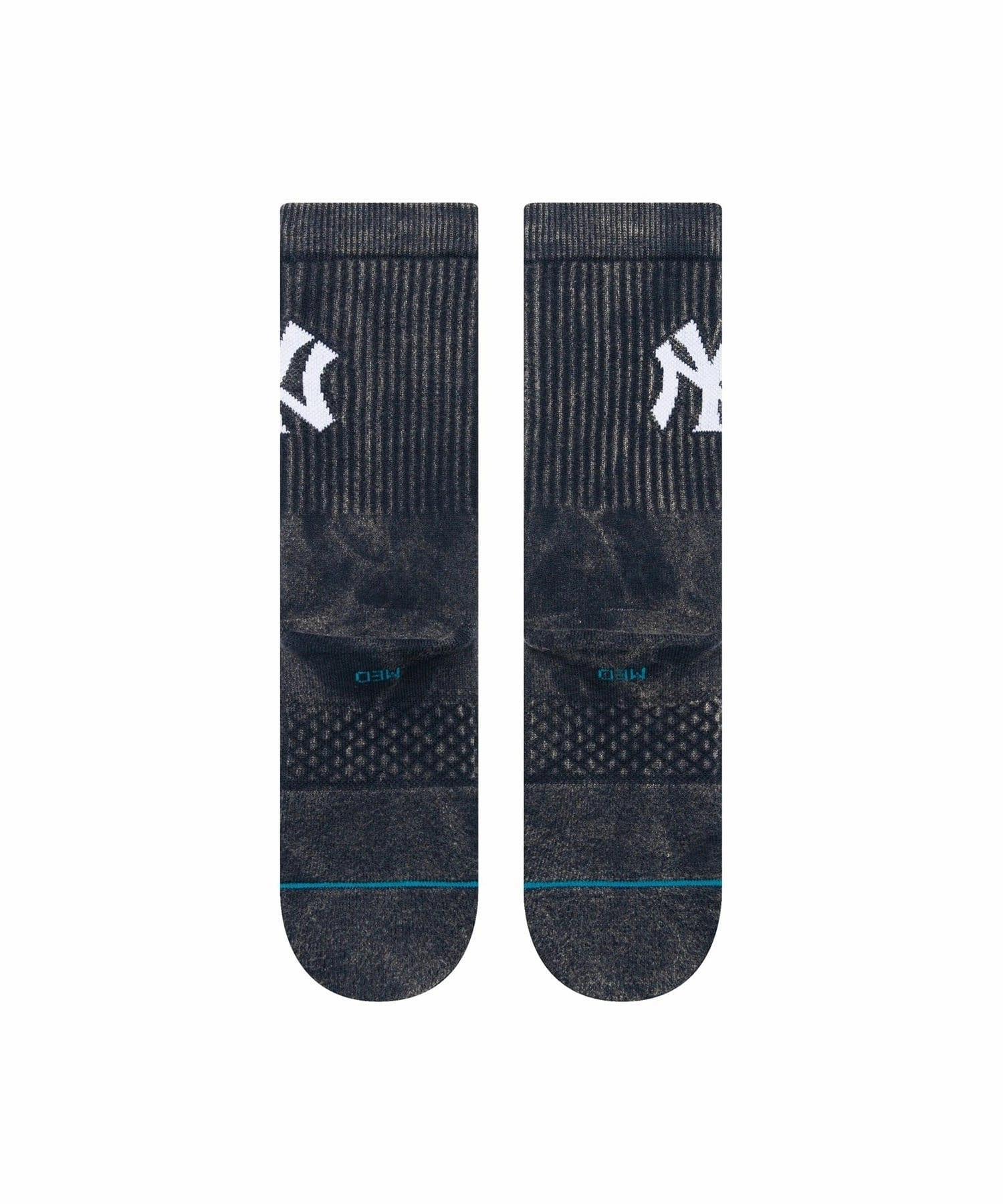 New York Yankees Stance MLB Fade Crew Socks - Faded Navy
