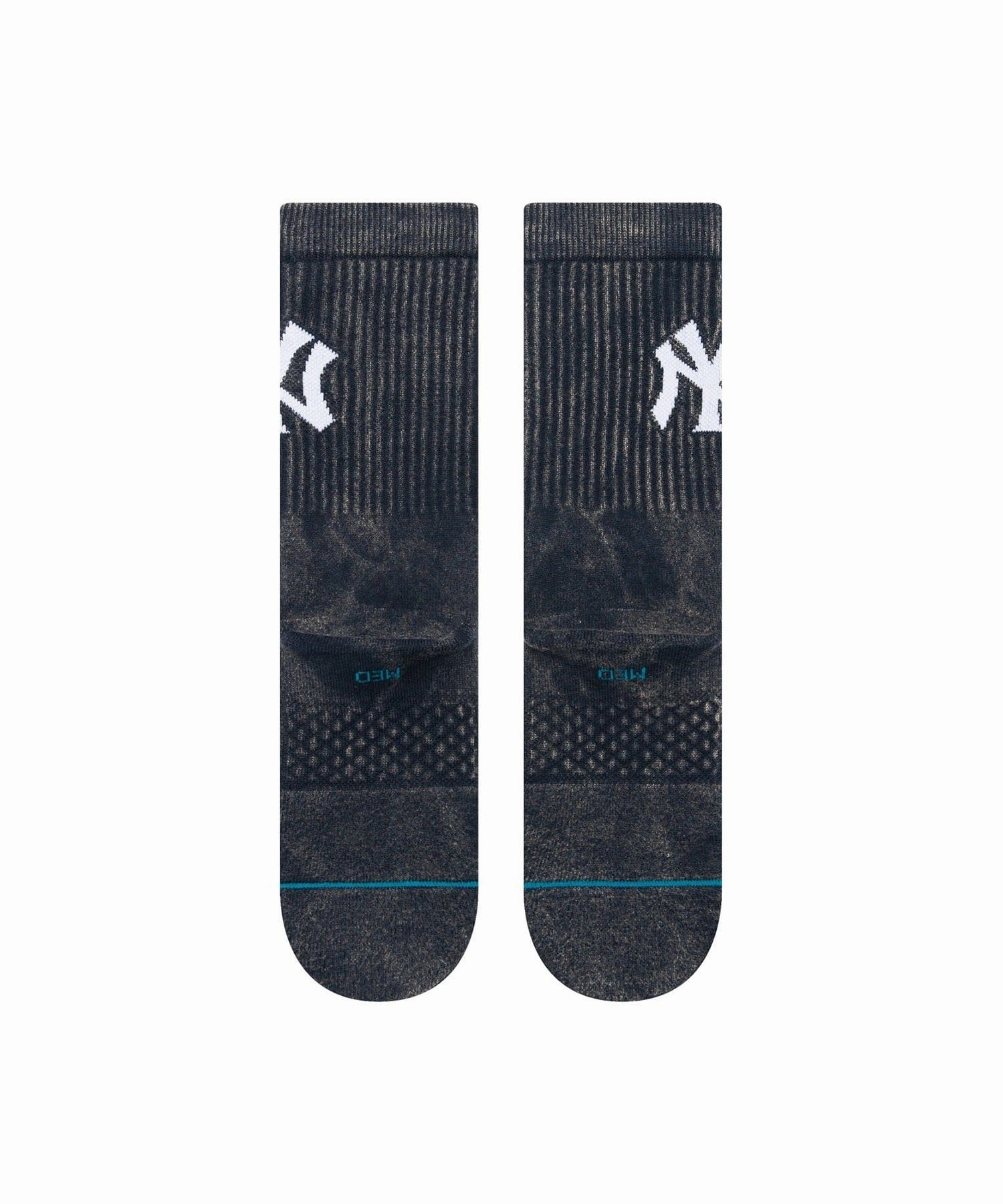New York Yankees Stance MLB Fade Crew Socks - Faded Navy