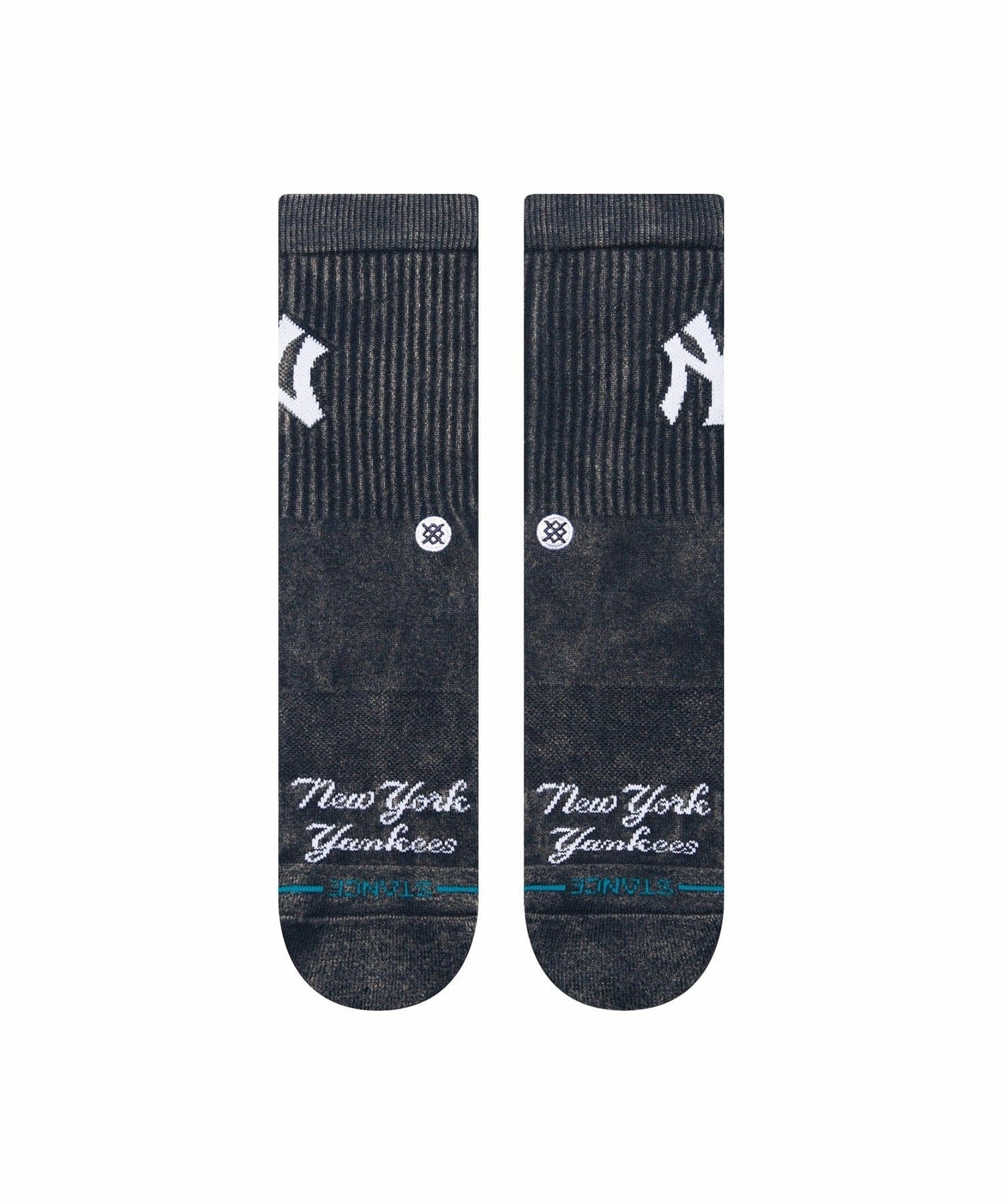 New York Yankees Stance MLB Fade Crew Socks - Faded Navy