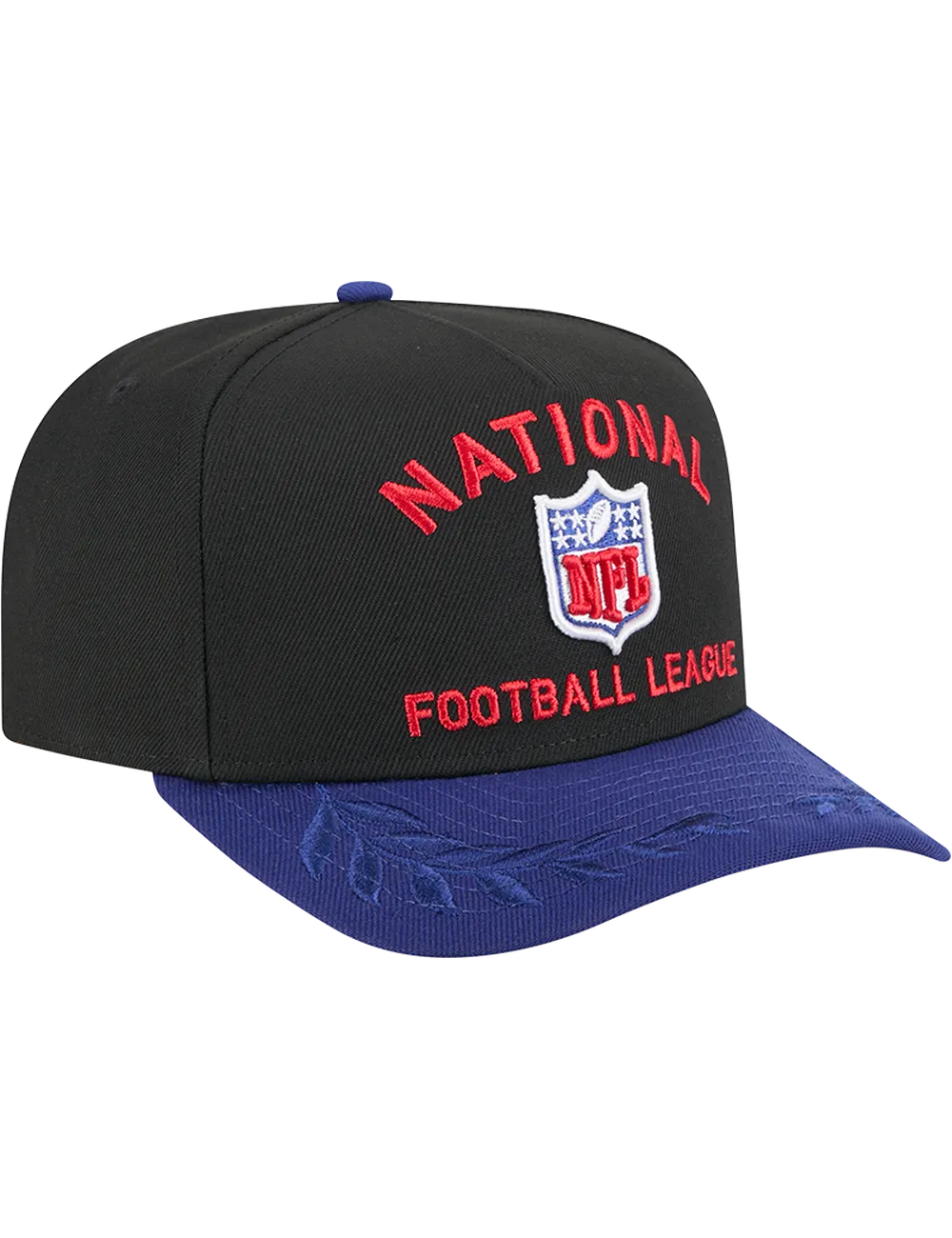 NFL Shield New Era NFL 25 Draft Pre-Curved 9FIFTY A-Frame Snapback Hat - Black