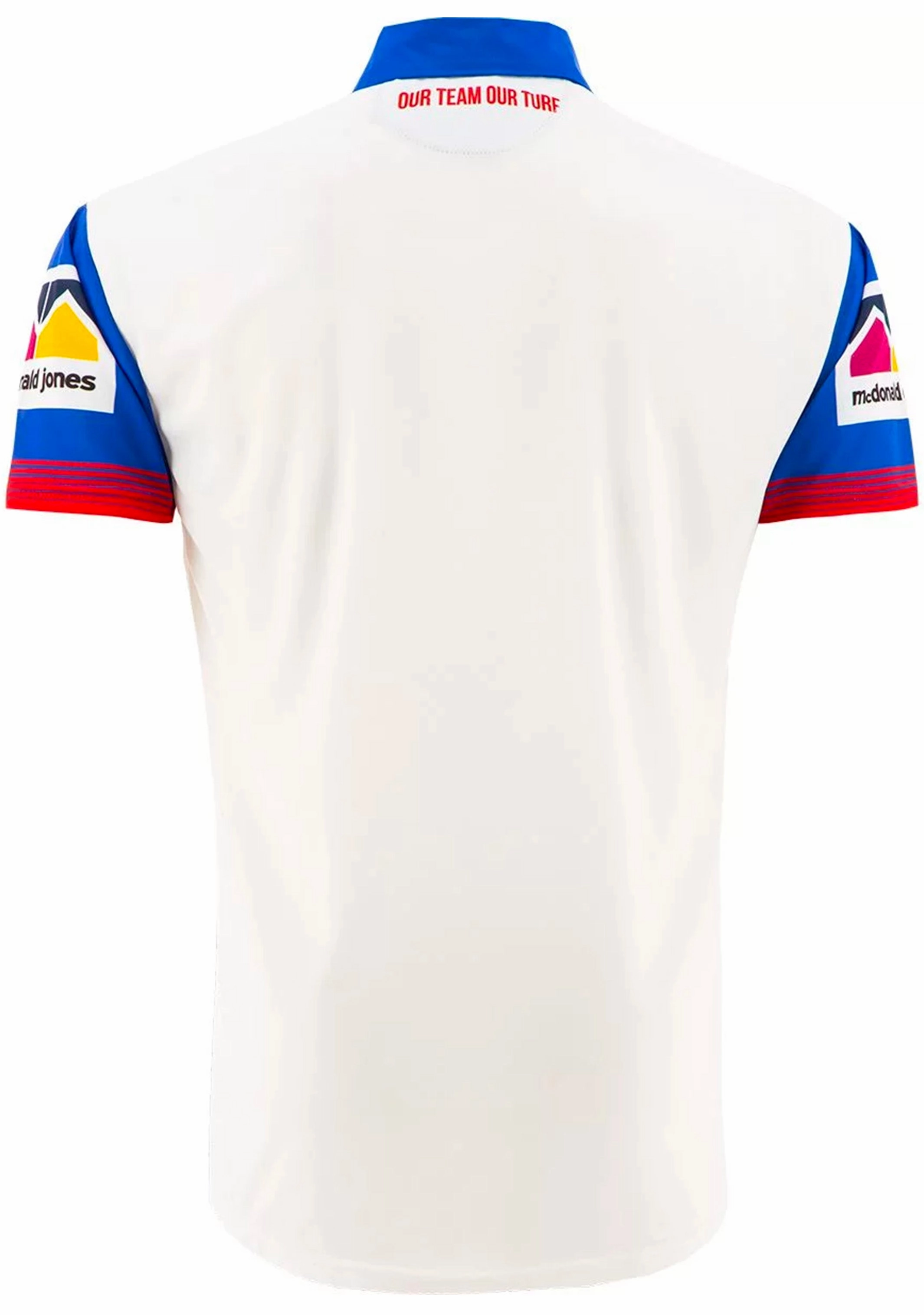 O'Neills Newcastle Knights Men's White Media Polo Shirt